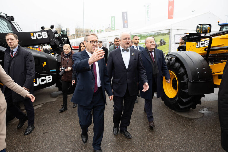 Seimo Pirmininkas Juozas Olekas lankėsi tarptautinėje žemės ūkio parodoje „Ką pasėsi… 2026“.