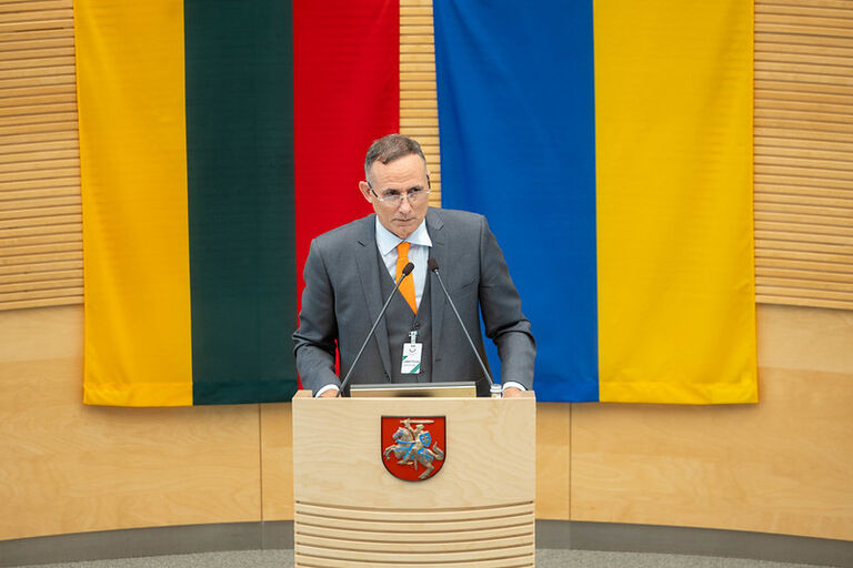 Seimo posėdyje kalbėjo Kubos demokratinės opozicijos atstovas José Daniel Ferrer Seimo posėdyje kalbėjo Kubos demokratinės opozicijos atstovas José Daniel Ferrer