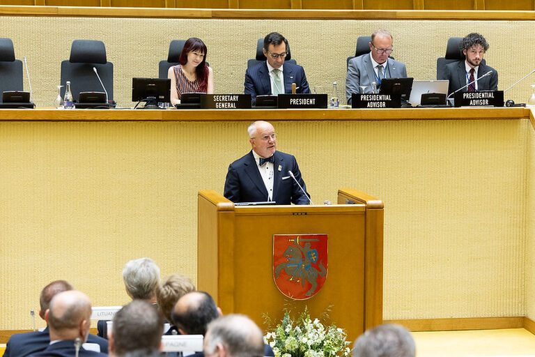 Seimo Pirmininko Juozo Oleko kalba NATO Parlamentinės Asamblėjos pavasario sesijoje Seimo Pirmininko Juozo Oleko kalba NATO Parlamentinės Asamblėjos pavasario sesijoje