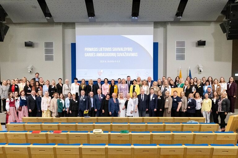 Lietuvos diasporos renginys „Lietuvos regionų Garbės ambasadorių suvažiavimas Lietuvoje 2026 m.“