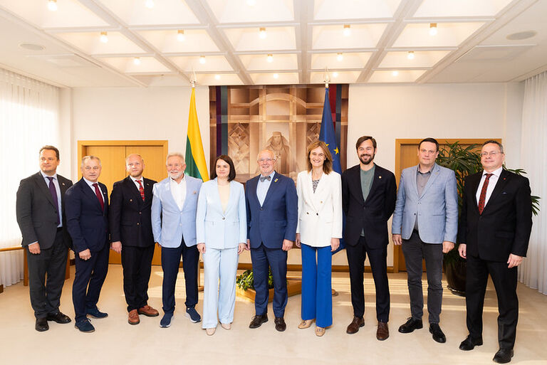 Seimo Pirmininko Juozo Oleko susitikimas su Sviatlana Cichanouskaja, Baltarusijos jungtinio pereinamojo kabineto vadove Seimo Pirmininko Juozo Oleko susitikimas su Sviatlana Cichanouskaja, Baltarusijos jungtinio pereinamojo kabineto vadove