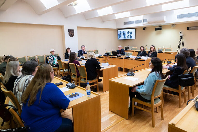 Konferencija pasaulinei tuberkuliozės dienai paminėti. „Tuberkuliozė: seniausia pandemija, kuri vis dar žudo“