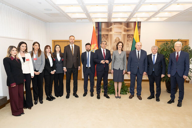 Seimo Pirmininko pavaduotojos V. Čmilytės-Nielsen ir Užsienio reikalų komiteto pirmininko R. Motuzo susitikimas su Juodkalnijos vicepremjero ir užsienio reikalų ministro Ervino Ibrahimovičiaus vadovaujama delegacija Seimo Pirmininko pavaduotojos V. Čmilytės-Nielsen ir Užsienio reikalų komiteto pirmininko R. Motuzo susitikimas su Juodkalnijos vicepremjero ir užsienio reikalų ministro Ervino Ibrahimovičiaus vadovaujama delegacija