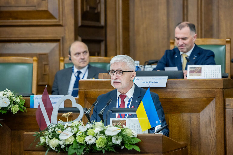 Seimo delegacija Rygoje dalyvauja  44-ojoje Baltijos Asamblėjos sesijoje