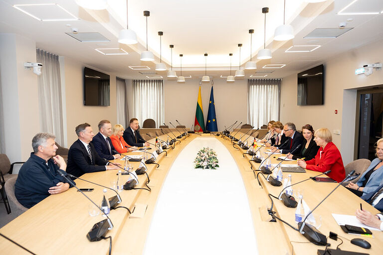 Seimo Audito komitetas susitiko su Vokietijos Bundestago Audito komiteto delegacija