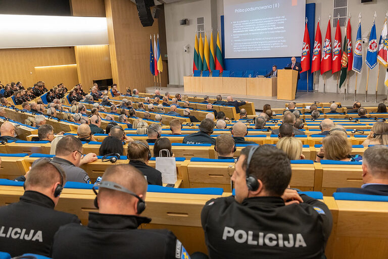 Seime vyko tarptautinė konferencija „Policija kintančiame pasaulyje“. Seime vyko tarptautinė konferencija „Policija kintančiame pasaulyje“.