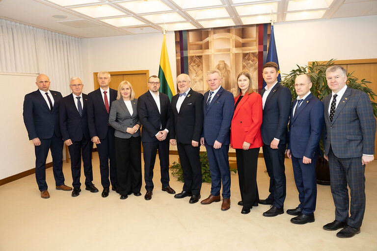 Susitikimas su Ukrainos Aukščiausiosios Rados Valstybės valdžios organizavimo, vietos savivaldos, regionų plėtros ir miestų planavimo komiteto deputatų delegacija