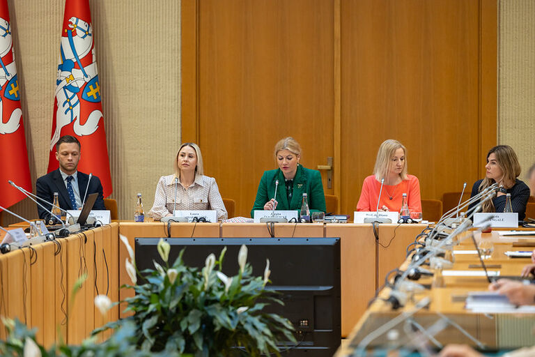 Diskusija „Vaikų fizinis aktyvumas: mokslas, politika ir realūs sprendimai“. Fotogr. Ekaterina Khvashchynskaya Diskusija „Vaikų fizinis aktyvumas: mokslas, politika ir realūs sprendimai“. Fotogr. Ekaterina Khvashchynskaya