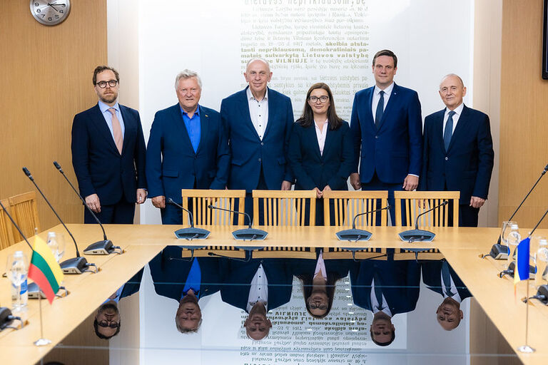 Seimo Užsienio reikalų ir Europos reikalų komitetų, Tarpparlamentinių ryšių su Moldovos Respublika grupės vadovai susitiko su Moldovos vicepremjere Kristina Gherasimov