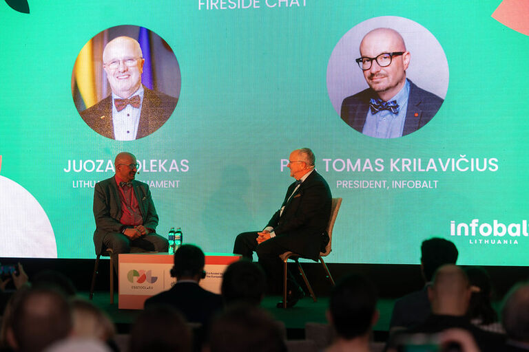 Seimo Pirmininkas dalyvauja INFOBALT Asociacijos metų baigiamajame renginyje 