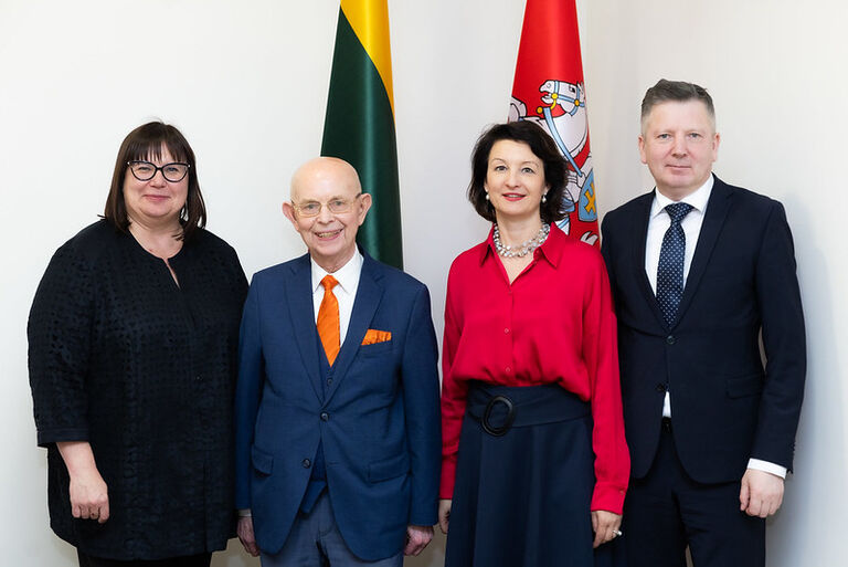 Seimo Pirmininko pavaduotoja Orinta Leiputė susitiko su Pasaulio lietuvių bendruomenės valdybos nariais