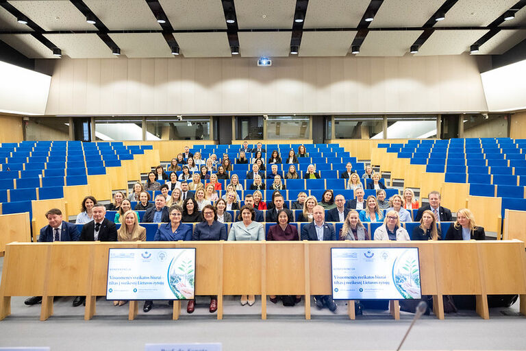 Konferencija „Visuomenės sveikatos biurai – tiltas į sveikesnį Lietuvos rytojų“.