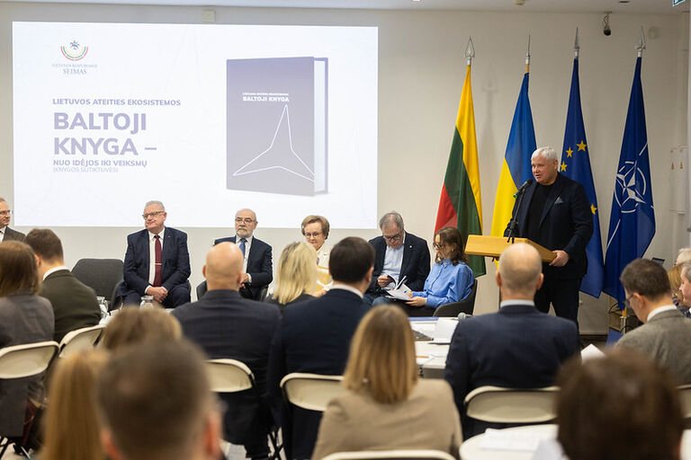 Lietuvos ateities ekosistemos Baltoji knyga – nuo idėjos iki veiksmų. Knygos sutiktuvių renginys