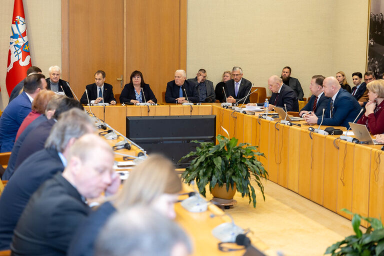 Seimo LSDP frakcijos  narių susitikimas su Lietuvos žemės ūkio tarybos nariais