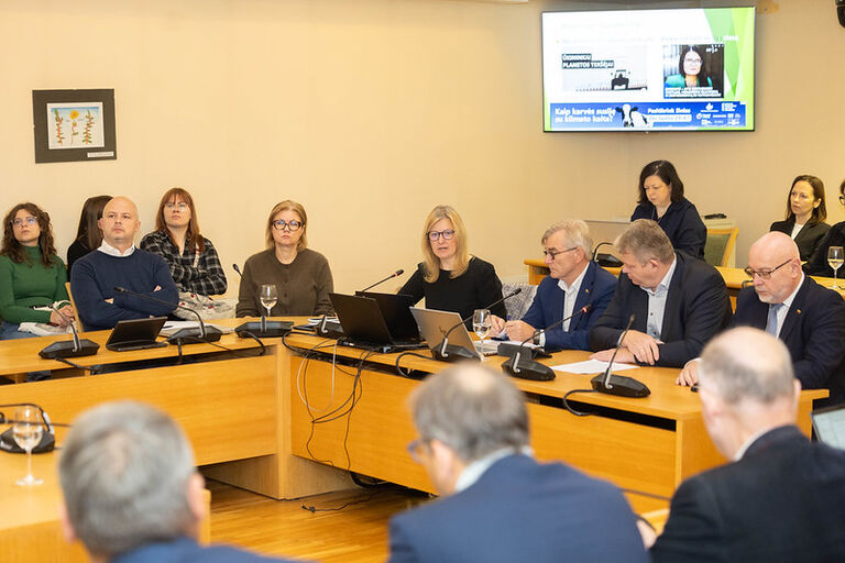 Seime vyko diskusija „Aktyvizmas ir emocijos žaliojoje politikoje