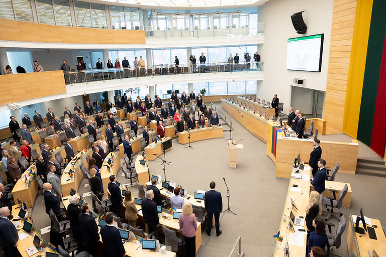 Seimas pradėjo IV (pavasario) sesiją