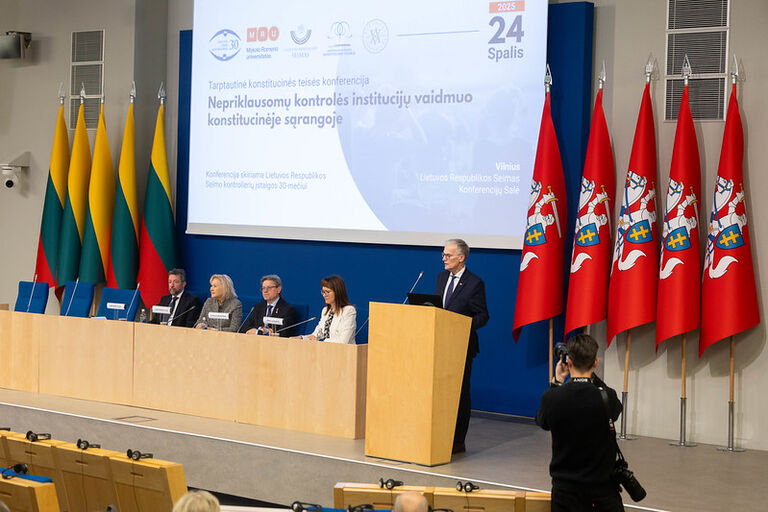 Tarptautinė konferencija „Nepriklausomų kontrolės institucijų vaidmuo konstitucinėje sąrangoje“, skirta Seimo kontrolierių įstaigos 30-mečiui paminėti Tarptautinė konferencija „Nepriklausomų kontrolės institucijų vaidmuo konstitucinėje sąrangoje“, skirta Seimo kontrolierių įstaigos 30-mečiui paminėti