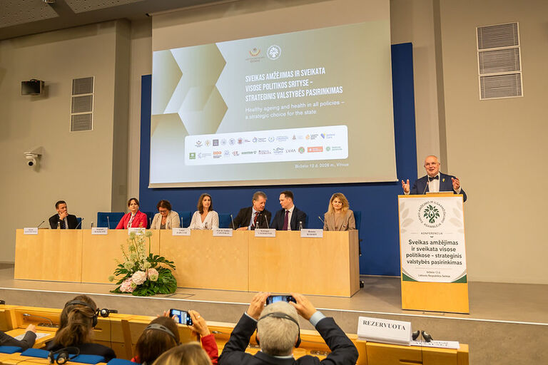 Tarptautinės konferencijos ,,Sveikas amžėjimas ir sveikata visose politikos srityse - strateginis valstybės pasirinkimas Tarptautinės konferencijos ,,Sveikas amžėjimas ir sveikata visose politikos srityse - strateginis valstybės pasirinkimas