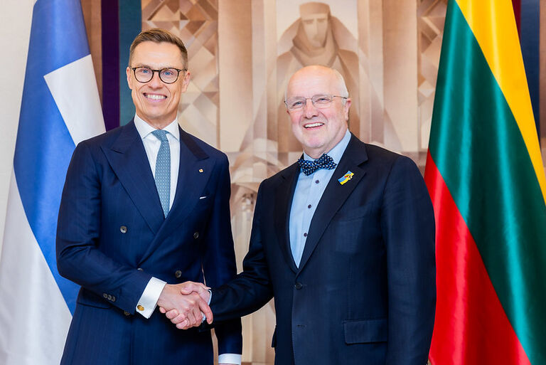 Seimo Pirmininkas Juozas Olekas susitiko su Suomijos Prezidentu Alexander Stubb Seimo Pirmininkas Juozas Olekas susitiko su Suomijos Prezidentu Alexander Stubb