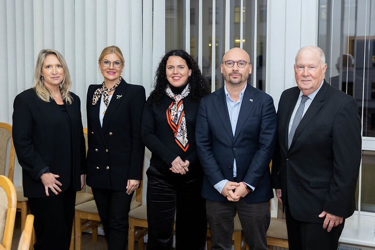 Seimo narių Jurgitos Šukevičienės, Modestos Petrauskaitės ir Mato Maldeikio susitikimas su AJC Vidurio Europos instituto direktore Agnieszka Markiewic