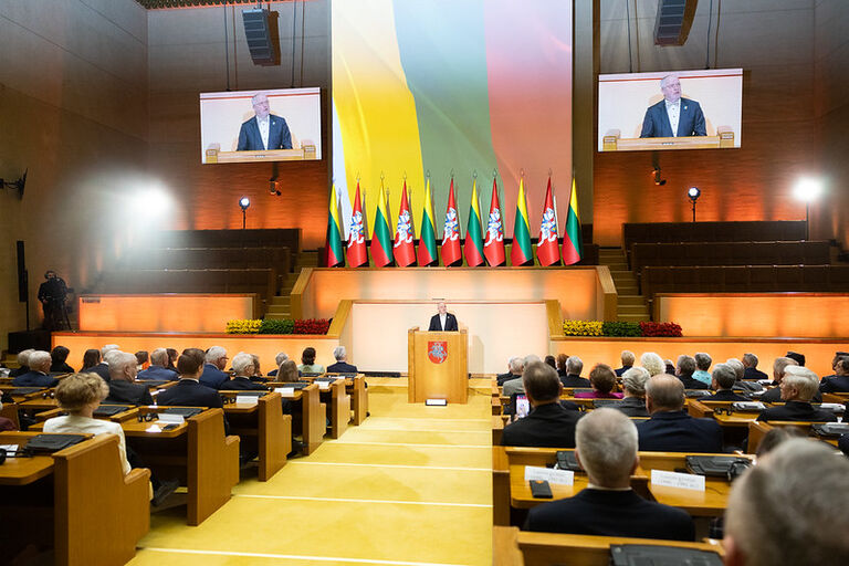 Iškilmingas minėjimas, skirtas Lietuvos Nepriklausomybės atkūrimo dienai, ir Valstybės Nepriklausomybės stipendijos įteikimo ceremonija