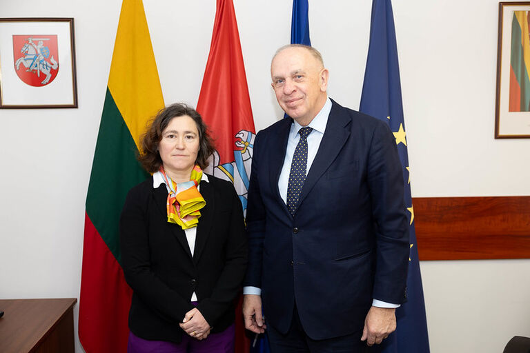 Užsienio reikalų komiteto pirmininko Remigijaus Motuzo susitikimas su Prancūzijos Respublikos ambasadore Lucie Stepanyan