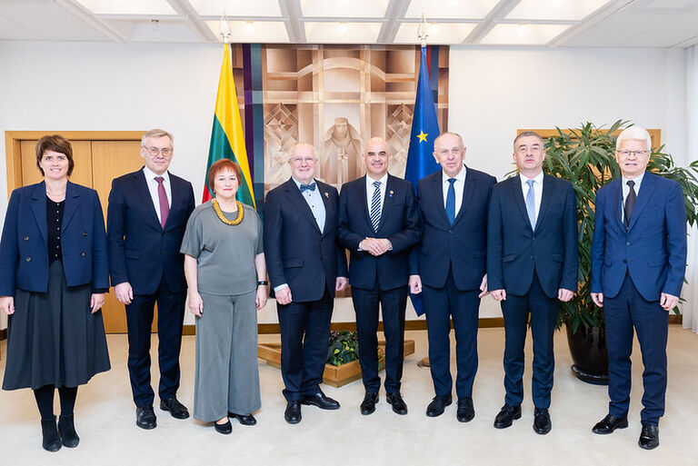 Susitikimas su Europos Tarybos Generaliniu sekretoriumi Alain Berset ir delegacija Susitikimas su Europos Tarybos Generaliniu sekretoriumi Alain Berset ir delegacija