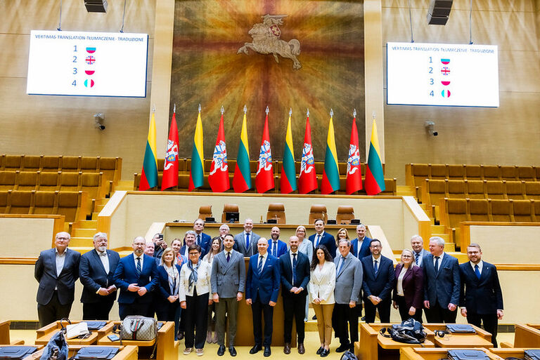 Europos Parlamento ECR politinės grupės vizitas Lietuvoje. Europos Parlamento ECR politinės grupės vizitas Lietuvoje.