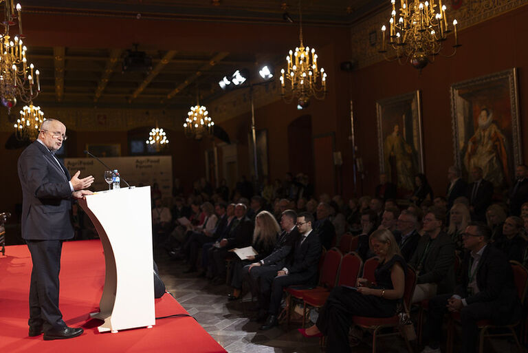 Seimo Pirmininkas Juozas Olekas dalyvavo tarptautiniame renginyje „Agro Maisto Forumas 2025“