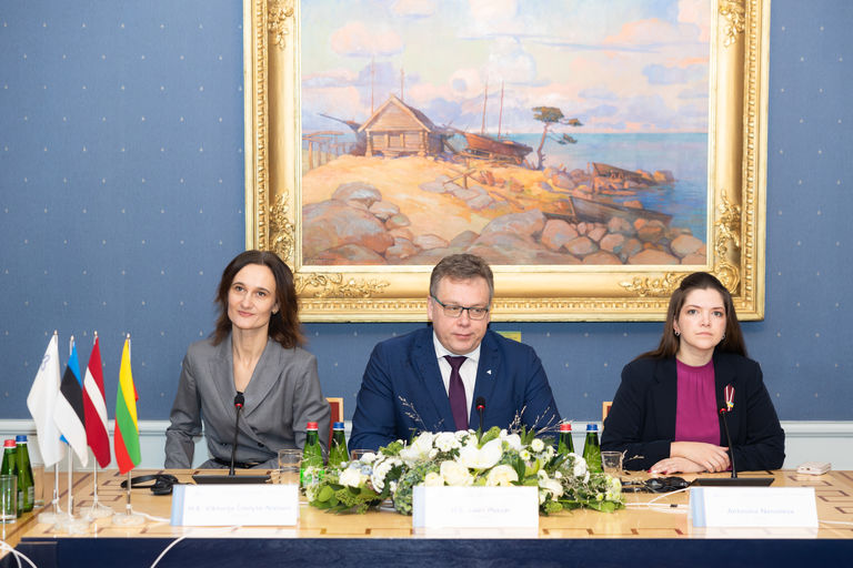 Baltijos Asamblėjos Prezidiumo ir Lietuvos, Estijos ir Latvijos nacionalinių parlamentų pirmininkų posėdis.