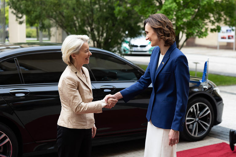 Seimo Pirmininkė Viktorija Čmilytė-Nielsen susitiko su Europos Komisijos Pirmininke Ursula von der Leyen