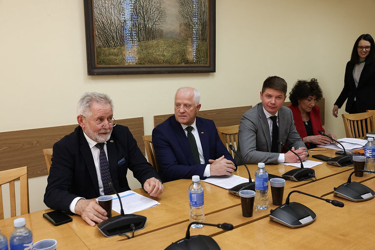 Valstybės valdymo ir savivaldybių komiteto ir Biudžeto ir finansų komiteto susitikimas su Europos Tarybos Vietos ir regionų valdžių kongreso atstovais
