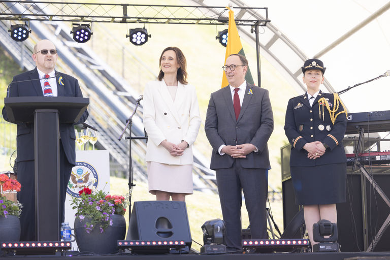JAV nepriklausomybės dienos minėjimo renginys. 