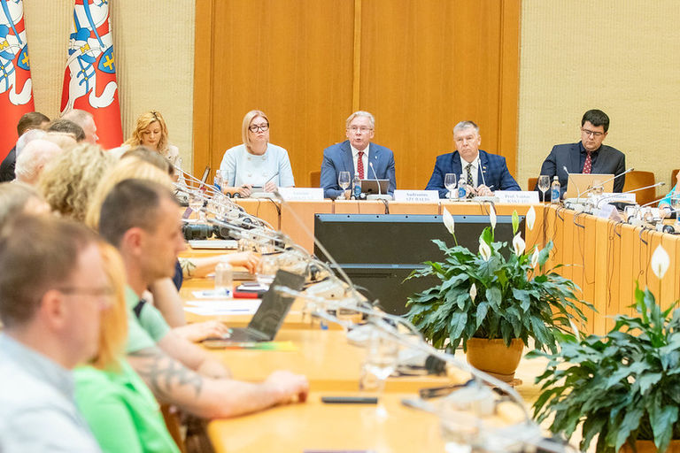 Diskusija „Tauta ir Konstitucinis Teismas: kaip atkurti pasitikėjimą?“ 2025-07-02. Fotogr. Ūla Liškevičiūtė