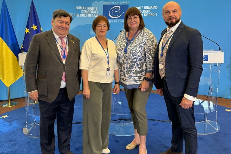 Seimo delegacija Europos Tarybos Parlamentinėje Asamblėjoje, vadovaujama  Birutės Vėsaitės, dalyvauja vasaros sesijoje Strasbūre. 2025-06-25 
