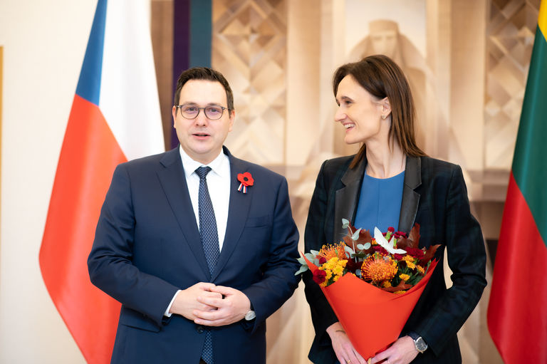  Susitikimas su Čekijos užsienio reikalų ministru Jan'u Lipavský'iu.