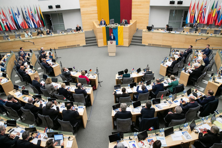 NATO valstybių narių parlamentų pirmininkų aukšto lygio susitikimas.