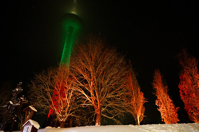 Atminimo laužų uždegimo ceremonija prie Vilniaus televizijos bokšto (2026-01-12)