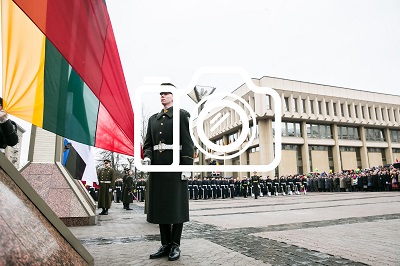 Trijų Baltijos valstybių vėliavų pakėlimo ceremonijos nuotraukos (2018-03-11)