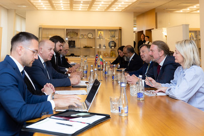 2026 06 25<br>Užsienio reikalų komiteto narių susitikimas su Jungtinės Karalystės Parlamento delegacijos Tarpparlamentinėje Sąjungoje nariais