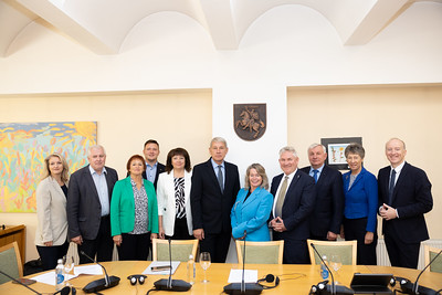 Ekonomikos komitetas susitiko su Škotijos parlamento Finansų ir viešojo administravimo komiteto narių delegacija