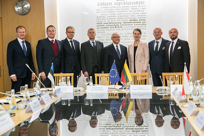 2022 09 19</br>Estijos, Latvijos, Lenkijos ir Lietuvos parlamentų Europos reikalų komitetų pirmininkų susitikimas