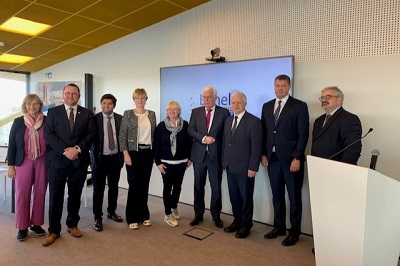 Seimo Pirmininko pavaduotojas Andrius Mazuronis dalyvauja Beniliukso Parlamento konferencijoje