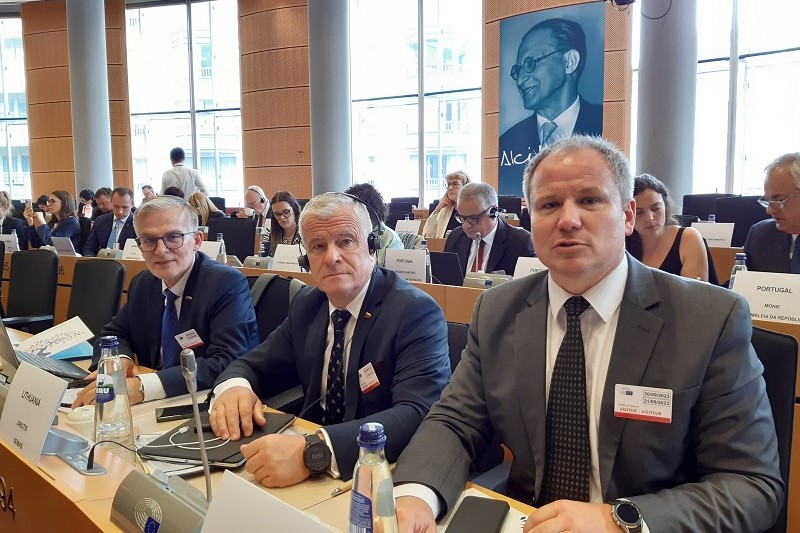 Seimo delegacija Europos policijos biuro Jungtinės parlamentinės kontrolės grupės 13-ajame susitikime pasisakė aktualiais vidaus saugumo klausimais
