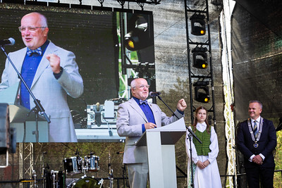 2026 08 08<br>Seimo Pirmininkas Juozas Olekas dalyvavo Visagino miesto 51-ojo gimtadienio šventėje