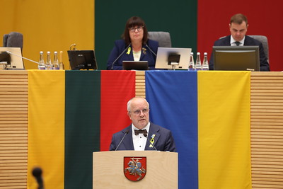 Seimo Pirmininko Juozo Oleko kalba prasidėjusios rudens sesijos proga