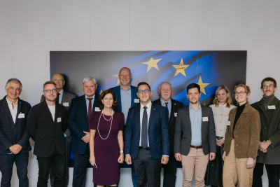 Ateities komiteto pirmininkas V. Grubliauskas Briuselyje diskutavo dėl Solidarumo tarp kartų strategijos