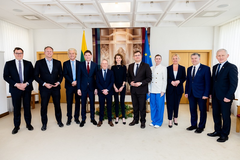 Nacionalinio saugumo ir gynybos komiteto nariai susitiko su Nyderlandų kolegomis