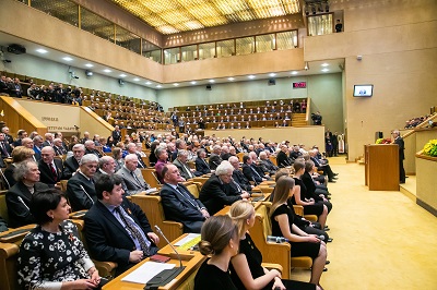 Seimas iškilmingai paminėjo Nepriklausomybės atkūrimo dieną (2019-03-11)