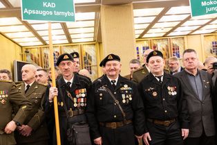 Laisvės gynėjai Seime rinksis į iškilmingą rikiuotę (2026-01-09)